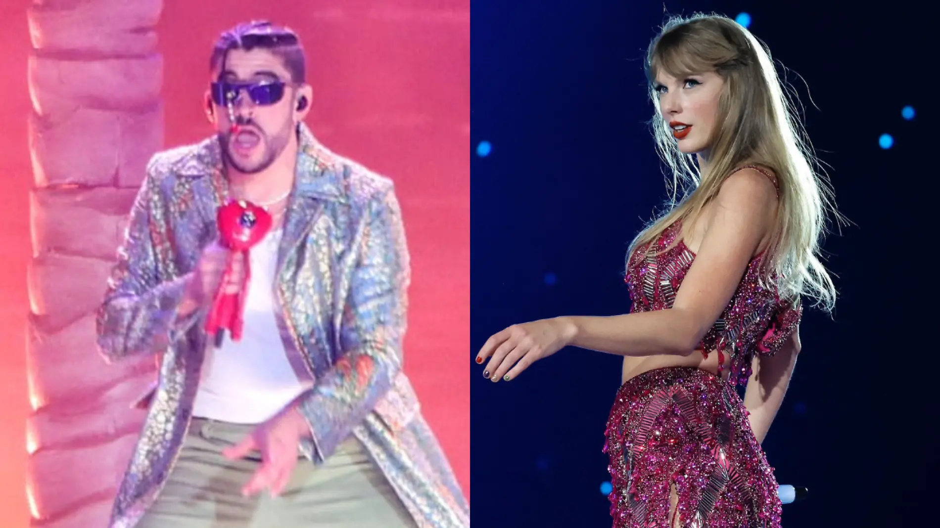 Bad Bunny y Taylor Swift